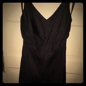 Little silk black dress